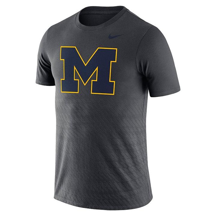 Men's Nike Michigan Wolverines Ignite Tee, Size: Medium, Ovrfl Oth