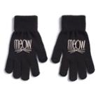 Women's So&reg; Meow Tech Knit Gloves, Oxford