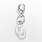 Logoart Oklahoma Sooners Sterling Silver Logo Charm, Women's, Grey
