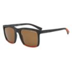 Armani Exchange Ax4067s 55mm Square Polarized Sunglasses, Men's, Lt Beige