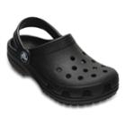 Crocs Classic Kid's Clogs, Kids Unisex, Size: 4 T, Black