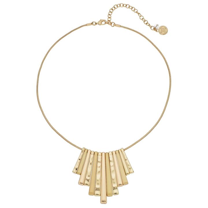 Dana Buchman Fan Statement Necklace, Women's, Gold