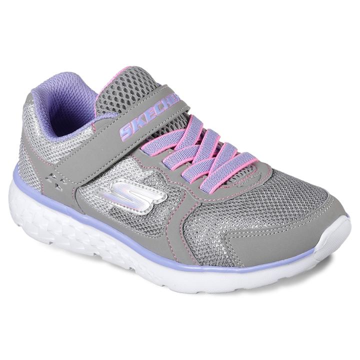 Skechers Gorun 400 Sparkle Sprinters Toddler Girls' Sneakers, Size: 5, Lt Orange