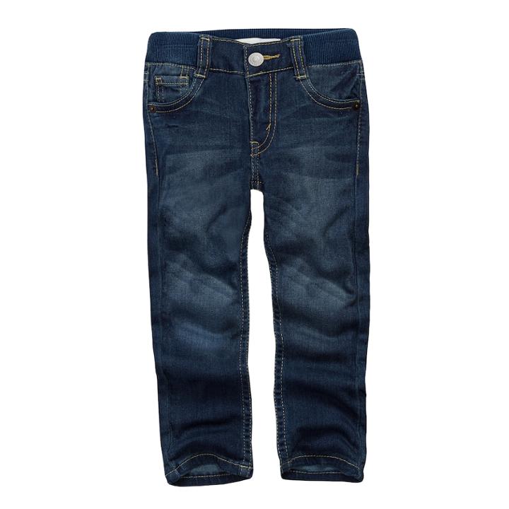 Toddler Boy Levi's My First Skinny Pull On Jeans, Size: 3t, Med Blue