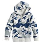 Boys 4-10 Jumping Beans&reg; Patterned Zip Hoodie, Size: 6, Light Grey