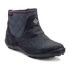 Columbia Crystal Shorty Women's Waterproof Slip-on Winter Boots, Size: 7, Grey (charcoal)