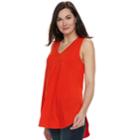 Women's Apt. 9&reg; Tunic Tank, Size: Small, Drk Orange