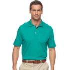 Men's Croft & Barrow&reg; Classic-fit Easy-care Interlock Pocket Polo, Size: Small, Green