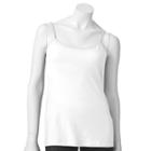 Women's Sonoma Goods For Life&trade; Everyday Scoopneck Camisole, Size: Small, White