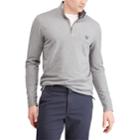 Men's Chaps Regular-fit Quarter-zip Pullover, Size: Medium, Grey