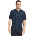 Men's Van Heusen Classic-fit Oasis Crosshatch Button-down Shirt, Size: Small, Blue Other