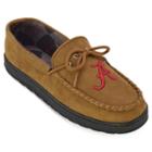 Men's Wide-width Alabama Crimson Tide Microsuede Moccasins, Size: 12, Brown