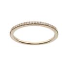 10k Gold 1/10 Carat T.w. Diamond Ring, Women's, Size: 7, White