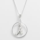 Dayna U Alabama Crimson Tide Sterling Silver Logo Pendant, Women's, Size: 16, Grey