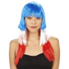 Adult Patriotic Pop Costume Wig, Women's, Size: Standard, Multicolor