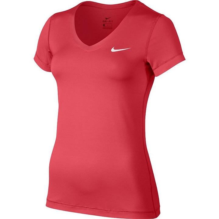 Women's Nike Cool Victory Dri-fit Base Layer Tee, Size: Large, Orange Oth