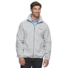 Men's Columbia Flattop Ridge Fleece Jacket, Size: Small, Grey Other