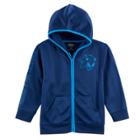 Boys 4-7 Sonic Catch Ya Later Zip Hoodie, Size: L(7), Blue (navy)