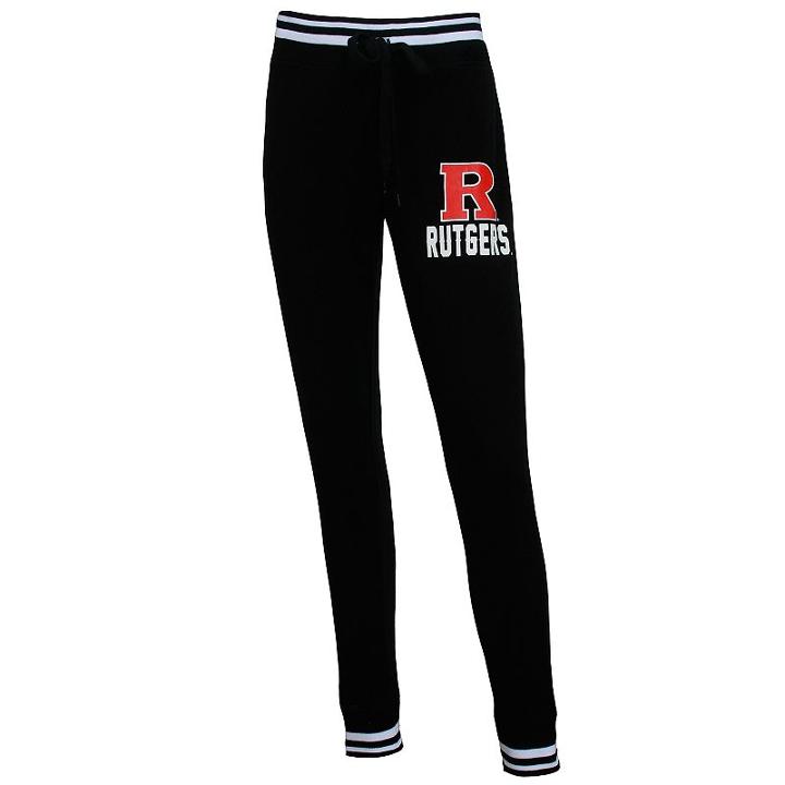 Women's College Concepts Rutgers Scarlet Knights Grandview Leggings, Size: Large, Silver