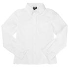 Girls 4-20 & Plus Size French Toast Long Sleeve School Uniform Oxford Top, Girl's, Size: 20 Plus, White