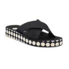 Unleashed By Rocket Dog Mora Women's Criss-cross Slide Sandals, Size: Medium (10), Black