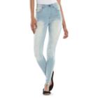Juniors' Mudd&reg; High-waisted Jeggings, Kids Unisex, Size: 17 Long, Blue Other