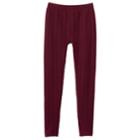 Girls 7-16 Cable-knit Fleece-lined Leggings, Size: S-m, Dark Red