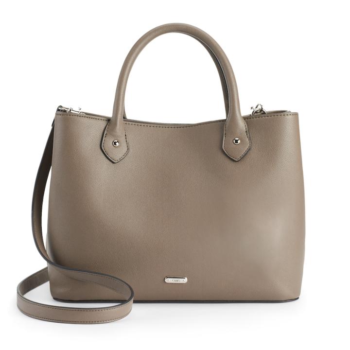 Chaps Donegal Satchel, Women's, Grey