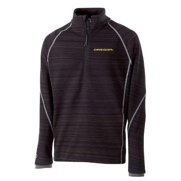 Men's Oregon Ducks Deviate Pullover, Size: Large, Grey (charcoal)