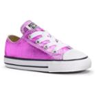 Toddler Converse Chuck Taylor All Star Metallic Shoes, Kids Unisex, Size: 2t, Brt Purple