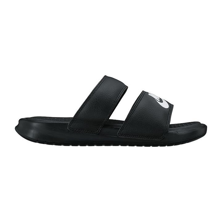Nike Benassi Duo Ultra Women's Slide Sandals, Size: 8, Grey (charcoal)