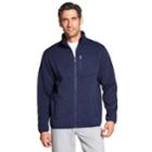 Men's Izod Sportflex Fleece Jacket, Size: Xl, Dark Blue