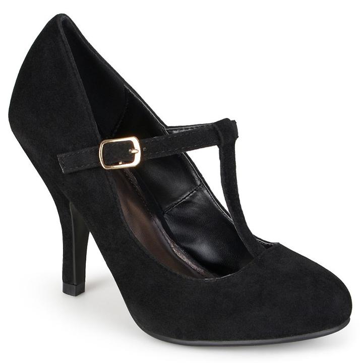 Journee Collection Lisa Women's High Heels, Girl's, Size: Medium (7.5), Black