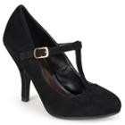 Journee Collection Lisa Women's High Heels, Girl's, Size: Medium (7.5), Black