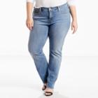 Plus Size Levi's&reg; 415 Relaxed Fit Bootcut Jeans, Women's, Size: 22w Short, Med Blue