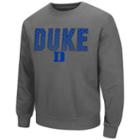 Men's Campus Heritage Duke Blue Devils Wordmark Sweatshirt, Size: Xl, Med Grey