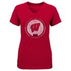 Girls 4-6x Wisconsin Badgers Medallion Tee, Girl's, Size: L (6x), Red