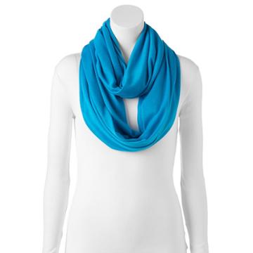 Calling The People Jersey Infinity Scarf, Women's, Blue
