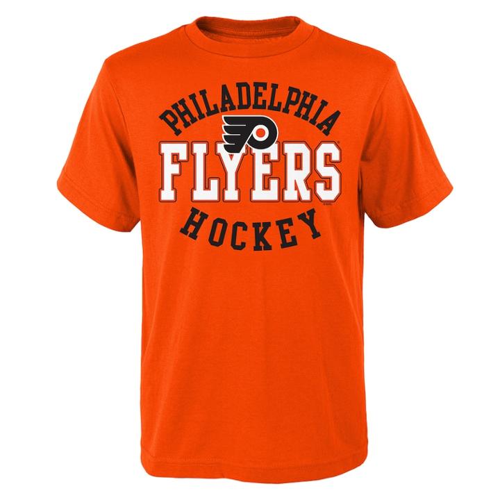 Boys 8-20 Philadelphia Flyers Spectacle Tee, Size: Xl 18-20, Orange