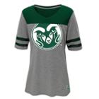 Juniors' Colorado State Rams Football Tee, Women's, Size: Small, Green Oth