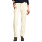 Women's Chaps 4-way Stretch Pant, Size: 10, White