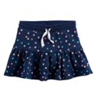 Toddler Girl Jumping Beans&reg; Dot Flared Skort, Size: 5t, Blue (navy)