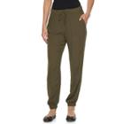 Women's Juicy Couture Crinkle Jogger Pants, Size: Xs, Green