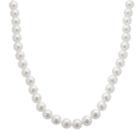 18k White Gold Aa Akoya Cultured Pearl Necklace - 16 In, Size: 16