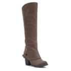 Fergalicious Lexy Women's Tall Boots, Size: 5.5, Grey