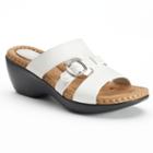 Croft & Barrow&reg; Patzi Women's Wedge Sandals, Size: 6, White