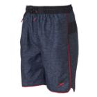 Men's Speedo Vaporplus Surface Veneer Volley Shorts, Size: Large, Black