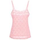 Women's Cosabella Amore Adore Lace Camisole, Size: Medium, Light Pink