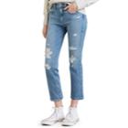 Women's Levi's 724 High-waisted Crop Jeans, Size: 30(us 10)m, Med Blue