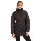 Women's Champion Packable Puffer Coat, Size: Large, Black